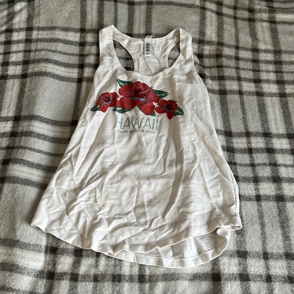 PacSun Tops - White Hawaii tank top